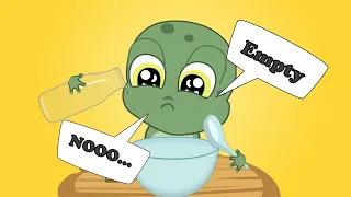 POOR KVAKA 😪 Eating cereal Mukbang animation #kvakaanimation #youtube #animation
