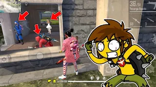 Asi me los queria agarrar puercos....Free Fire Random WardingYT