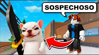 Me puse la skin de PIBBLE para que nadie SOSPECHE de mí en MURDER MYSTERY 2 ROBLOX