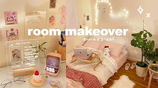 room makeover 🎈🧸 pinterest, minimalist aesthetic, cozy bedroom interior transformation