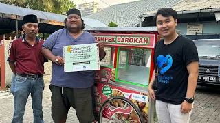 Penyerahan Gerobak Baru Bang Jabo