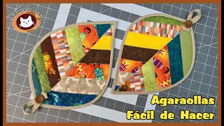 Agarraollas en forma de hoja: ¡un proyecto DIY lindo y fácil!