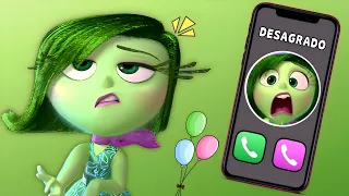 Llamando☎️Desagrado🍏🤢INTENSAMENTE 2 Le Gustaría Que Sean Amigas, Pasa Su Reto Difícil