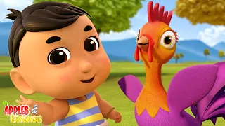 Kukdoo Koo Hindi Rhyme, कुकडू कू, Animal Sound Songs and Kids Poems