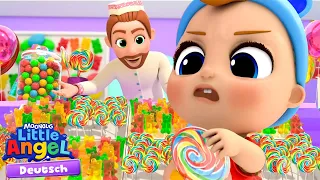 Spaß im Einkaufszentrum | Kinderlieder mit Klein Joni | Little Angel Deutsch
