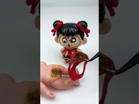 Satisfying with Unboxing 3 Nezha Cute Toys Videos | ASMR #nezha #asmr