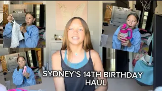 SYDNEY’S 14TH BIRTHDAY HAUL🌺🌊✨