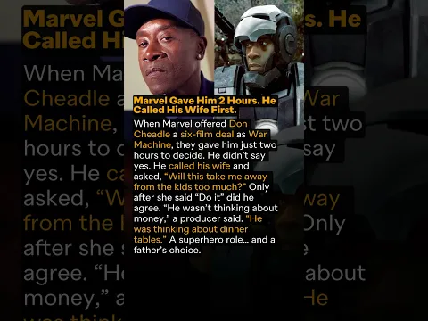 Marvel Gave Him 2 Hours  He Called His Wife First