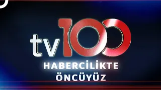 tv100'de Yeni Yayın Dönemi Başladı "Habercilikte Öncüyüz"