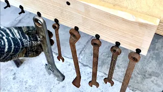 Great idea with motorcycle chain scrap