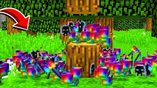 MINECRAFT MAS OS DROPS SÃO ALEATÓRIOS E MULTIPLICADOS