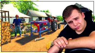 REZEMO DRVA ZA ZIMU *Djuro se napio* - Balkanska Farma SEZONA 3 EP9 w/Djura