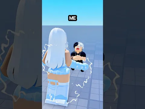 MI NOVIA ME OBLIGÓ HACER ESTO 😭 #roblox #brookhaven #shorts #robloxedit #novios #pareja