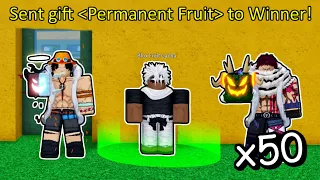 ANY Fruit You Spin, You Get PERMANENT.. (Blox Fruits)