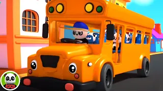 Wheels on the Bus Go Round And Round | Nursery Rhymes for Babies | Kids Songs For Children