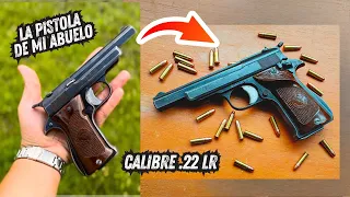 Pistola Star calibre 22lr Mod F / La pistola de mi Abuelo