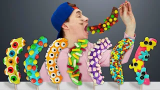 How to Make Chocolate Bananas! Mukbang by VikiNiki