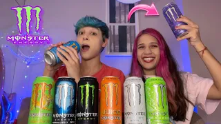 PROVAMOS TODOS OS SABORES DE MONSTER