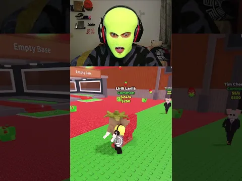 UNC IS SCARED OF MEOWL💀😂#roblox #stealabrainrot
