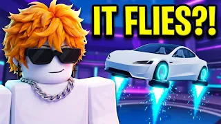 New Tesla (Flying car!) reacting to new Tesla  isn't it crazy!☠️