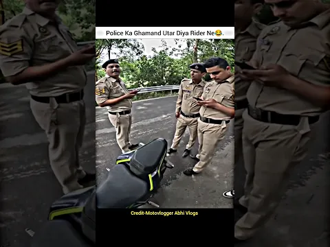 Police Without Reason Challan Kat Diya 10 Hazar Ka🤬#superbike #z900 #shorts #police #bike #rider