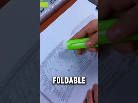 Smart Foldable Eraser #shorts #stationery