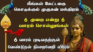 இந்த ஒரு மந்திரத்தை ஆறு முறை கூறினால் உங்களின் வேண்டுதலை முருகன் நிறைவேற்றிவிடுவார்