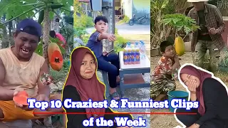 Top 10 Craziest & Funniest Clips of the Week #funny #comedy #ngakak 