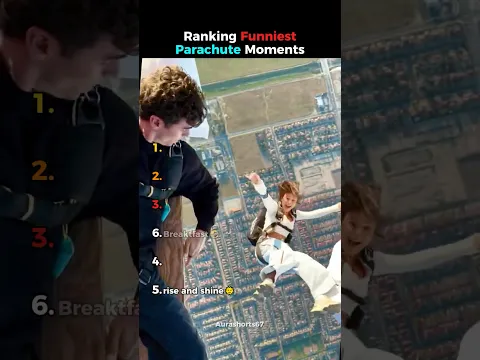 Ranking Funniest Parachute Moments