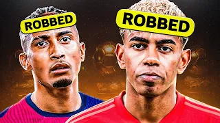 Every Ballon d'Or ROBBERY in Football History
