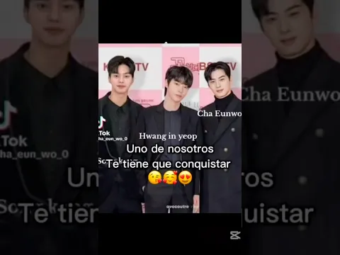 Tú ha quien eliges💗 #chaeunwoo #hwanginyeop #songkang #apoyoplissssssssssssss #kdrama