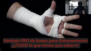 Vendaje PRO de boxeo para Entrenamiento - TODO lo que tienes que saber!!!