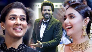 Nayanthara & Keerthy Suresh Can't Contain Their Laughter at Sudigali Sudheer's Funniest Moments