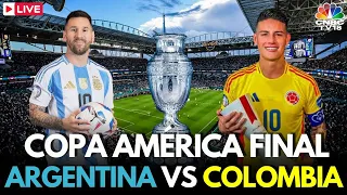 🔴Argentina vs Colombia LIVE Score | 2024 Copa America FINAL LIVE | Messi VS James Rodriguez | N18G