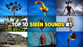 Top 10 Scariest Sirens Sounds Ever Recorded 😱 | Part 1