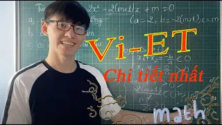Toán 9 | Bài 19 : Hệ thức Vi-et cơ bản nhất ( từ zero to hero )