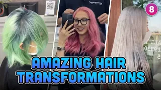 MIND BLOWING BY THESE HAIR COLOR TRANSFORMATIONS - MUST TRY HAIRSTYLE 2022 #8
