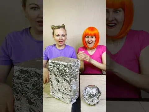 Foil with a secret🤣 # shorts #tiktok #best #funny #fun #funnyshortiki