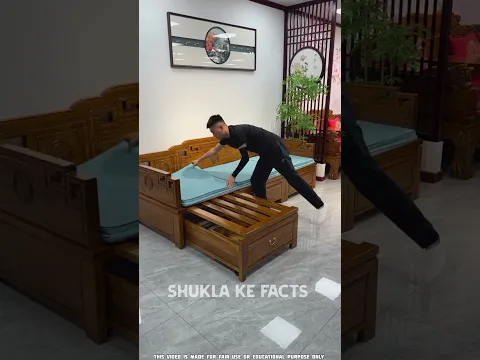wooden bed 🥰 || New Gadgets, Smart Appliances, Kitchen Tools Utensils, Home Cleaning, Beauty#shorts
