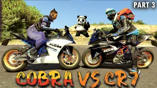 THE COBRA Vs CR7 PART:-3 Kidnapping The Chrono FREE FIRE SHORT STORY ! INTERESTING FILM ! PRO AK BOY