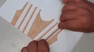 تفاعلكم/كيفية عمل الطيات على الصدر/تعليم الخياطة للمبتدئين/دعمكم لي👍👍👍❤