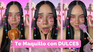 Te maquillo con DULCES en CandyLand🍭🍬ASMR relajante para dormir profundo. #asmr  #roleplay