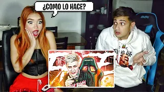 REACCION con MI AMIGA a LIT KILLAH - VEGAN FREESTYLE SESSIONS #1 *impactados*