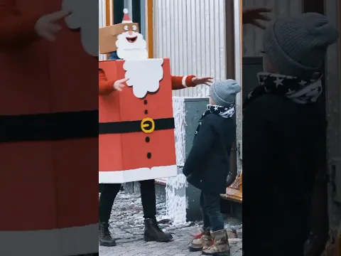 Santa Claus Mask from Cardboard | Christmas DIY Crafts