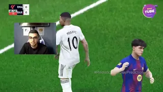 🎮 مباراة ريال مدريد ضد برشلونة | الكلاسيكو – الدوري الإسباني 2025 | محاكاة مباراة اليوم PES2021