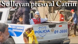 Se llevan preso al bailarin EL CATRIN Desde Parque Libertad #elsalvador