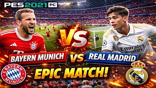Bayern Munich vs Real Madrid | UCL 2026 | Full Gameplay [Efootball 2026]