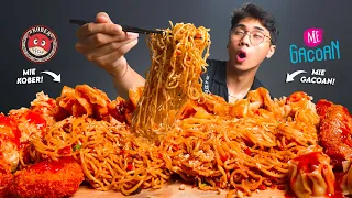 PARAHH!! MUKBANG MIE GACOAN, MIE KOBER, DIMSUM SEKALIGUS!! PERUT MELILIT!!🥵