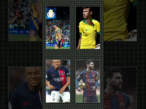ba pinjam tape barang Ronaldo, Messi, Neymar, mbappe