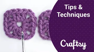 How to Begin a Crochet Granny Square With the Magic Circle